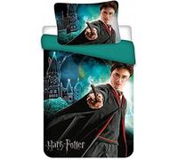 Aptex Parure de lit en Coton Harry Potter Magie 140 x 200 cm + 70 x 90 cm