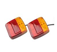 Aptfkec Feu Arrière Lampe Couvercle Feux Arrière À LED 12V, Stop Étanches Pour Camions, Remorques, Caravanes - Haute Luminosité Et Durables