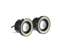 Aptfkec Indicateur Lampe Phares De Voiture DRL Led 12V, Yeux D'ange Antibrouillard, Étanches, Lumière Du Jour, Clignotant Coffre
