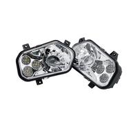 Aptfkec Phare Avant DRL Pour Polaris Pour Sportsman 400 500 550 570 800 850 2009-2017 Phares Avant À LED Avec Angel Eye