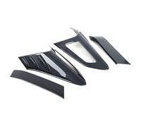 Aptfkec Pour Toyota Pour CHR 2016 2017 2018 4 Pièces Arrière Lampe Feu Couverture Garniture Cadre Protecteur Autocollant Voiture Style Feu Anti-Brouillard