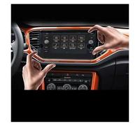 Aptfkec Pour VW Pour T-ROC T ROC 2018-2021 8 Pouces GPS Navigation Écran De Protection En Verre Trempé Accessoire Intérieur Auto Navigateur Protection Ecran