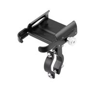 Aptfkec Support De Téléphone pour Vélo, Scooter, Moto, Rotatif À 360°, Réglable, en Alliage D'aluminium, Modèles pour 4,7 Pouces Support Téléphone Vélo(B)