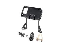 Aptfkec Support Supérieur De Carénage Pare-Brise 12 22 Mm pour Moto pour Guzzi V85TT 2019 - Kit Navigation pour Smartphone Support Téléphone Vélo(USB Charging kit)