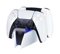 APTGAME™ Station de charge pour manette PS5 DualSense sans fil et contrôleur Edge, charge rapide RVB avec câble USB-C, affichage LED, temps de charge de 2,5 heures