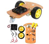AptoFun 2WD Motor Smart Car Chassis for Arduino- with 2 Gear Motor and Battery Box