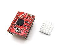 AptoFun StepStick Motor Driver A4988 / Stepper Motor Driver A4988 with Heat Sink for RepRap 3D Printer Compatible with Arduino (with 2 oz Copper PCB for Improved Heat Dissipation, Max 2A)