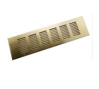 ApuaVireo&Co Couvercle de Grille d'aération, Grille d'aération en Alliage d'aluminium doré 200 x mm(200x400 mm)