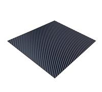 ApuaVireo&Co Feuille de fibre de carbone, panneau de fibre de carbone sergé mat, 200 mm × 600 mm d'épaisseur 0,5 mm 1 mm 1,5 mm 2 mm 2,5 mm 3 mm 3,5 mm 4 mm 5 mm(3.5mm*200mm*600mm)