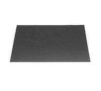 ApuaVireo&Co Feuille de fibre de carbone, plaque de fibre de carbone, sergé mat, 200 mm × 450 mm, épaisseur 6 mm, 7 mm, 8 mm, 9 mm, 10 mm, 12 mm, 15 mm, 20 mm(8mm*200mm*450mm)