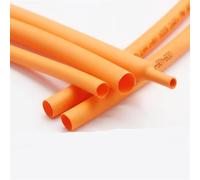 ApuaVireo&Co Gaine Isolante électrique en polyoléfine Orange 2:1, diamètre 1-50 mm, 1 m(50mm x 1 Meter)