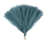 ApuaVireo&Co Herbe de la Pampa, Grand Bouquet de 15/30 pièces, Fausses Plantes, Fleurs séchées, roseaux, décoration de fête de Mariage for la Maison, la Chambre à Coucher, Le Vase(F08,30pcs)