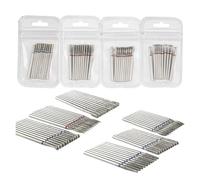 ApuaVireo&Co Lot de 10 forets à ongles for manucure, fraise diamantée, for machine électrique de manucure et pédicure, métal multicolore(P 10pcs)