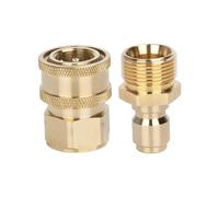 ApuaVireo&Co Lot de 2 adaptateurs for nettoyeur haute pression M22 3/8 pouce à connexion rapide(A1)