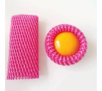 ApuaVireo&Co Mousse de poche de manchon de filet de mousse de 120 pièces, for le sac d'épaississement d'emballage de Transport fragile de légume de pomme(Color 11,14x7cm)