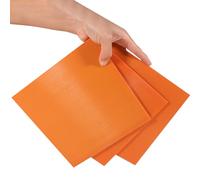 ApuaVireo&Co Plaque en résine phénolique for interrupteurs, 15 cm x 10 cm, orange(Thickness:5mm)