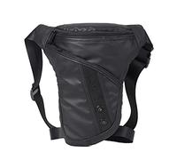 ApuaVireo&Co Sac Banane de Jambe Durable for Hommes, Sac Moto décontracté, à bandoulière imperméable en Nylon for Hanches et Cuisses