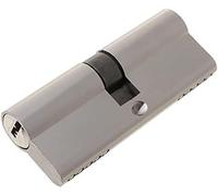 ApuaVireo&Co Serrure à Double Ouverture for Porte et fenêtre, sécurité 60 70 80 90 mm, Cylindre ntivol, Serrure de Porte d'entrée en Laiton, Serrure à Barillet allongé(80mm)