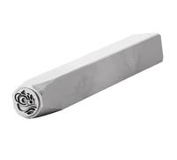 ApuaVireo&Co Tampons de conception en métal galvanisés acier au carbone, kit tampons 74 mm for bijoux, cuir et(Lion12)