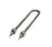 ApuaVireo&Co Tube d'élément chauffant en forme de U 110 V/220 V/380 V Type U Élément chauffant 1KW 1,5 KW 2KW 3KW 4KW 304SS Pièce de rechange pour chauffe-eau électrique 190/210/240 mm (M16 fil, 220 V