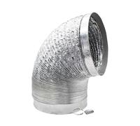 ApuaVireo&Co Tuyau d'aération en aluminium 80-300 mm, lot de 4(4m,180mm)