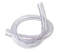 ApuaVireo&Co Tuyau flexible en fil d'acier PVC, robuste, transparent, for conduits d'aération, diamètre intérieur 5 cm(Thickness:3.5mm)