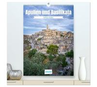 Apulien und Basilikata - Italiens Süden (hochwertiger Premium Wandkalender 2026 DIN A2 hoch), Kunstdruck in Hochglanz: 12 eindrucksvolle Bilder der ... zweier der schönsten Regionen Süditaliens.