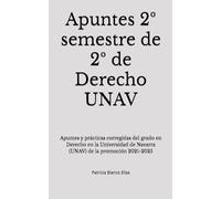 Apuntes 2º semestre de 2º de Derecho UNAV: Apuntes y prácticas corregidas del grado en Derecho en la Universidad de Navarra (UNAV) de la promoción 2021-2025
