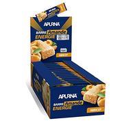 APURNA - BARRES ENERGIE FONDANTES ABRICOT-AMANDES - Présentoir de 28 barres de 25g