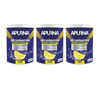 APURNA Boisson de récupération Citron Poudre Pour La Préparation D'Une Solution 3x400 g