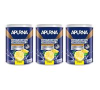 APURNA Boisson hydratation citron Poudre Pour La Préparation D'Une Solution 3x500 g