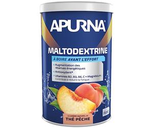 APURNA/Endurance/Avant l' éffort/Maltodextrine/Thé Pêche/Pot 500g