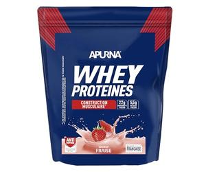 APURNA/Force/Whey Protéines/Fraise/Doypack 720g
