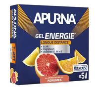 Apurna Gels Énergie Longue Distance Format Étui Arôme Agrumes