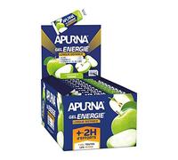 APURNA - GELS ENERGIE POMME VERTE Longue distance - Plus de 2H d'efforts - Présentoir de 25 tubes de 35g