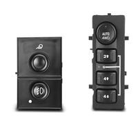 Aputoxz 4x4 4WD Sélecteur et interrupteur de feu de brouillard compatible avec Chevrolet Silverado 1500 2500 HD Ta-hoe Su-burban G-MC Si-erra Yu-kon Ca-dillac Lot de 2