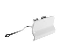 Aputoxz Cache crochet de remorquage arrière compatible avec Mercedes-Benz W204 2012-2015 C250 C300 C350 C63 AMG, capuchon d'œillet de remorquage de pare-chocs - OE A2048856223, blanc, 1 pièce