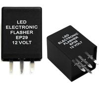 Aputoxz Clignotant électronique LED EP29 EP29N 12 V 4 broches EP29N Relais Fix pour ampoules LED Hyper Flash Fix 1996 1997 1998 1999 2000 2001 2002 2003 2004 2005 Cadillac Chevy GMC Oldsssch mobile