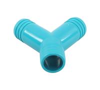 Aputoxz Connecteur de raccord cannelé en forme de Y pour pompe de cale et plomberie de camping-car, répartiteur à 3 voies en ABS vert pour systèmes de drainage de bateau