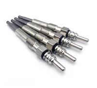 Aputoxz DRX00059 Lot de 4 bougies de préchauffage diesel à démarrage rapide double bobine de rechange pour VW 1.9 TDI 1997-2004