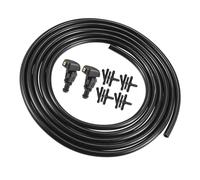 Aputoxz Kit de buse de lave-glace avant avec tuyau de rechange de 2,5 m compatible avec d F-150 2004-2014 Crown Victoria Flex Taurus Mercury Grand Marquis OE 3W7Z-17603-AA