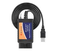 Aputoxz OBD2 Scanner Adaptateur USB pour lecteur de code de voiture Windows Vérifier le moteur Lumière Diagnostic Scan Outil de codage avec interrupteur MS-CAN/HS-CAN