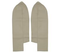 Aputoxz Paire de panneaux de porte avant en cuir synthétique beige pour Honda CR-V 2007-2012 - Protégez et améliorez l'intérieur de votre voiture