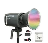 Aputure Amaran 150c RGBWW COB LED Vidéo Éclairage continu 150W CCT 2500K- 7500K Bowens Mount Point-Source LED 15610 Lux @1m Support APP Control