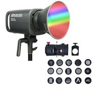 Aputure Amaran 150C RGBWW Lampe vidéo LED Couleur avec kit de lentille Amaran Spotlight SE 36 degrés