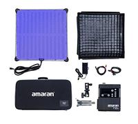 Aputure Amaran F22c 200W RGBWW Flex LED Photo Light avec Wabengitter, CCT 2500K à 7500K V Mount RGB Video Light Suooprt DMX Online Link App Control