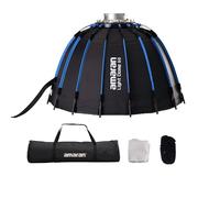 Aputure Amaran Light Dome 24"/60cm Parabolic Softbox, libération Rapide avec diffuseurs/Grille/Sac pour éclairage continu à Monture Bowens Compatible avec Aputure 600D/Amaran 300c/150c/200x S