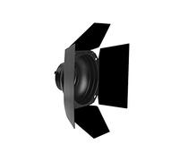 Aputure Barndoors pour Aputure 120/300 Serie, Amaran Serie avec Monture Bowens, Construction Métallique Durable, Tissu Velours à 4 Feuilles, Nid d'abeille et Support Magnétique pour Gel