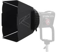 Aputure CF7 Kit Fresnel et Barndoors - Lentille de Fresnel Bowens Mount 7" pour Storm 400x avec Barndoors et Sac de Transport