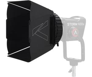 Aputure CF7 Kit Fresnel et Barndoors - Lentille de Fresnel Bowens Mount 7" pour Storm 400x avec Barndoors et Sac de Transport
